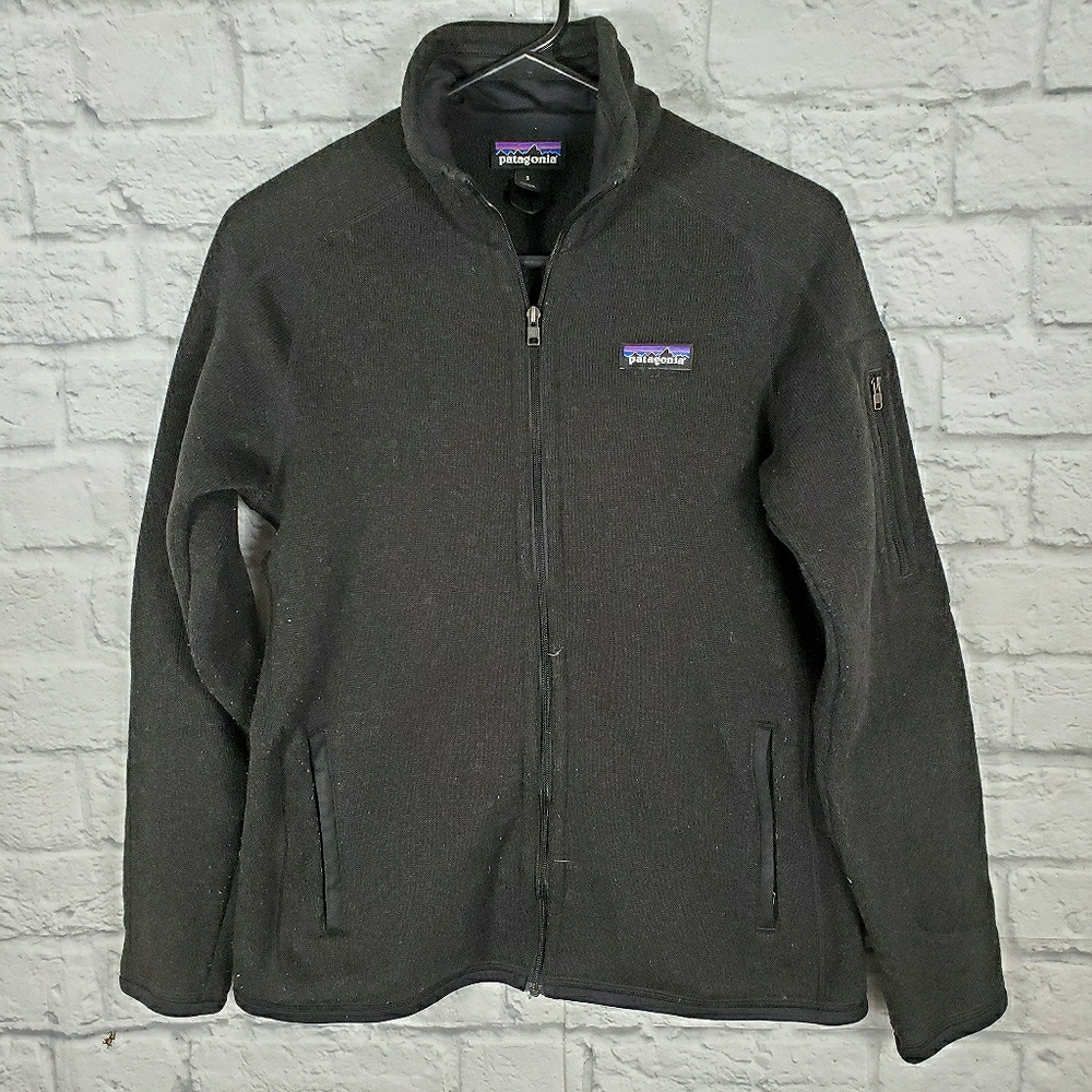 Patagonia Black Full-Zip Fleece Jacket